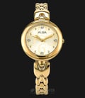 Alba AH8332X1 Ladies Silver Motive Dial Gold Stainless Steel Strap-0