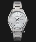 Alba Mechanical AL4141X1 Automatic Men Silver White Dial Stainless Steel Strap-0