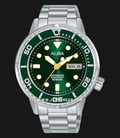 Alba Active AL4243X1 Automatic Man Green Dial Stainless Steel Strap-0