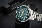Alba Active AL4243X1 Automatic Man Green Dial Stainless Steel Strap-4