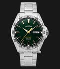 Alba Mechanical AL4303X1 Automatic Men Green Dial Stainless Steel Strap-0