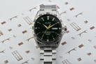 Alba Mechanical AL4303X1 Automatic Men Green Dial Stainless Steel Strap-5