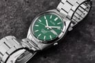 Alba Mechanical AL4319X1 Automatic Men Green Patterned Dial Stainless Steel Strap-7