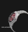 Alba AL4431X1 Automatic Men Red Dial Stainless Steel Strap-1