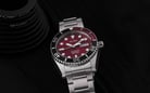 Alba AL4431X1 Automatic Men Red Dial Stainless Steel Strap-5