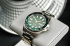 Alba Mechanical AL4449X1 Automatic Men Green Patterned Dial Stainless Steel Strap-7