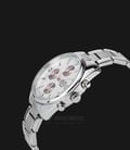 Alba AM3217X1 Ladies Chronograph White Pattern Dial Stainless Steel Strap-1