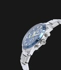 Alba AM3297X1 Men Chronograph Blue Pattern Dial Stainless Steel-1