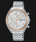 Alba AM3488X1 Chronograph Men Silver Dial Stainless Steel-0
