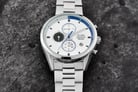 Alba Active AM3589X1 Chronograph Men Silver Dial Stainless Steel Strap-5
