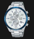 Alba Active AM3671X1 Chronograph Men Silver Dial Stainless Steel Strap-0