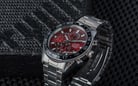 Alba Active AM3885X1 Chronograph Men Red Dial Stainless Steel Strap-3