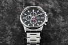 Alba Active AM3909X1 Men Chronograph Black Dial Stainless Steel Strap-5