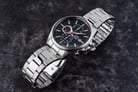 Alba Active AM3943X1 Men Chronograph Black Dial Stainless Steel Strap-7