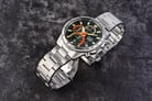Alba Active AM3965X1 Chronograph Men Green Dial Stainless Steel Strap-7
