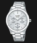 Alba AP6325X1 Day and Date Silver Dial Stainless Steel Bracelet-0