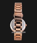 Alba AP6530X1 Ladies White Mother Of Pearl Dial Rose Gold Stainless Steel Strap-2