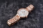 Alba AP6530X1 Ladies White Mother Of Pearl Dial Rose Gold Stainless Steel Strap-6