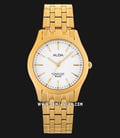 Alba ARSY08X1 White Dial Gold Stainless Steel-0