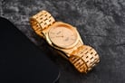 Alba ARSY10X1 Man Gold Dial Gold Tone Stainless Steel Strap-6