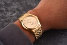 Alba ARSY10X1 Man Gold Dial Gold Tone Stainless Steel Strap-8