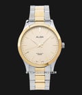 Alba ARSY98X1 Men Gold Dial Dual Tone Stainless Steel Strap-0