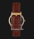 Alba Prestige ARSZ06X1 Men Gold Dial Brown Leather Strap-2
