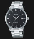 Alba AS9975X1 Black Dial Stainless Steel Bracelet-0