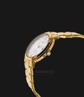 Alba AS9A42X1 Silver Patterned Dial Gold Stainless Steel Bracelet-1
