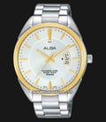 Alba AS9A64X1 Men Silver Dial Stainless Steel Strap-0