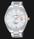 Alba Prestige AS9A65X1 Silver Dial Stainless Steel Strap-0