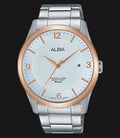 Alba AS9C18X1 Men Silver Dial Stainless Steel -0