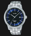 Alba AS9D19X1 Black Dial Stainless Steel-0
