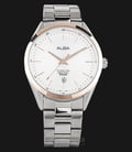 Alba AS9D30X1 Man White Dial Stainless Steel Watch-0