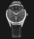 Alba AS9D39X1 Man Black Dial Stainless Steel Case Leather Strap-0