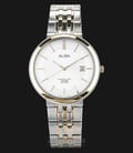Alba AS9D76X1 Man White Dial Sapphire Crystal Dual-tone Stainless Steel Watch-0