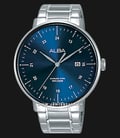 Alba AS9F99X1 Men Blue Dial Stainless Steel Strap-0