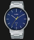 Alba AS9G15X1 Men Blue Dial Stainless Steel Strap-0