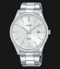 Alba AS9H57X1 Men Silver Dial Stainless Steel Strap-0