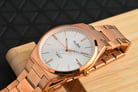Alba Fashion AS9H96X1 Men Silver Dial Rose Gold Stainless Steel Strap-6