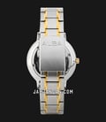 Alba AS9L22X1 Men Silver Patterned Dial Dual Tone Stainless Steel Strap-2