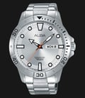 Alba AT2043X1 Men Silver Dial Stainless Steel Strap-0
