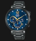 Alba Signa AT3E21X1 Chronograph Men Blue Dial Black Stainless Steel Strap Limited Edition-0