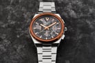 Alba Signa AT3H49X1 Chronograph Brown Patterned Dial Stainless Steel Strap-5