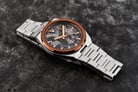 Alba Signa AT3H49X1 Chronograph Brown Patterned Dial Stainless Steel Strap-6