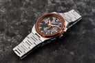 Alba Signa AT3H49X1 Chronograph Brown Patterned Dial Stainless Steel Strap-7