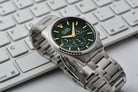 Alba Signa AT3H85X1 Chronograph Men Green Patterned Dial Stainless Steel Strap-6