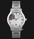 Alba AXDT15X1 White Dial Stainless Steel-0
