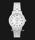 Alexandre Christie AC 1007 LD BSSSLBA Silver Dial Stainless Steel Strap-0