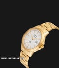 Alexandre Christie Primo Steel AC 1008 MD BGPSL Men Silver Dial Gold Stainless Steel Strap-1